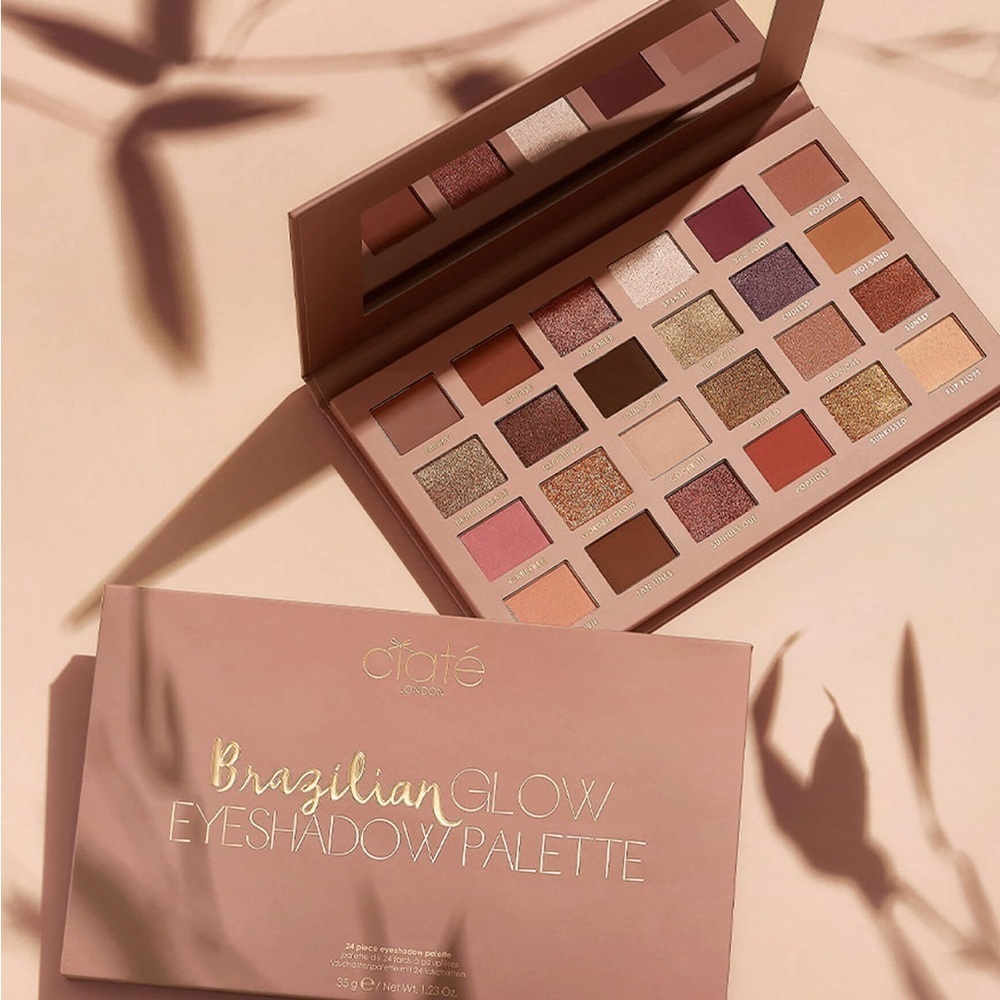 Ciate Brazilian Glow Eyeshadow Palette
24-Pan Eyeshadow Palette